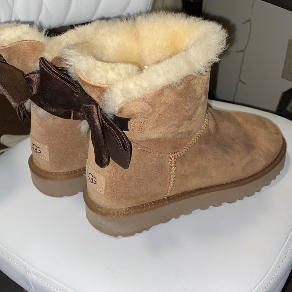 UGG boots with bows